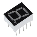 10 Pcs Common Cathode 10 Pin 1 Bit 7 Segment 0.39" Red LED Display Digital  D5G9