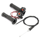 Quick Action Twist Throttle With 43 Inch Cable Black 125cc 140cc 150cc Pit Bike