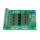 3pcs 12V To 1.8V 4 Channel Optocoupler Isolation Board Isolated Module PNP Output PLC Signal Level Voltage Converter