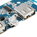 3pcs 3.7V To 5V 1A 2A Boost Module DIY Power Bank Mainboard Built In 18650 Lithium Battery