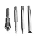 40Pcs 60W Wood Carving Burner Solder Iron Kit Electronics Welding Tool Set