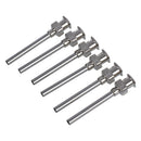 Stainless Steel Luer Lock Dispensing Needle Tip, 12 Gauge, 2.05mm ID x 2.8m Y2G7