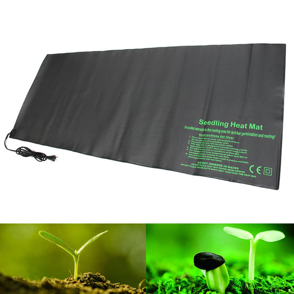 110V/220V 121X52cm Seedling Heat Mat Seeds Starter Germination Propagation Clone