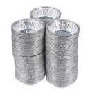 250 Pcs Circular Egg Tart Tins Cake Cups for Kitchen Baking