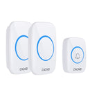 Home Wireless Doorbell Waterproof Remote 300M Distance 1 Transmitter 2 Receiver
