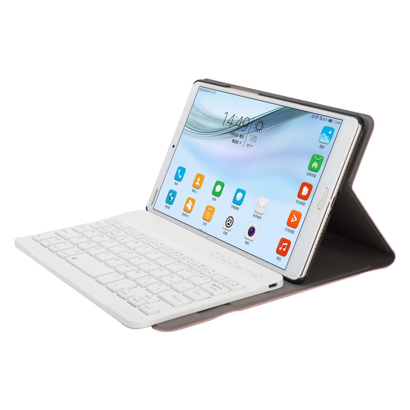 Universal Folding Stand bluetooth Keyboard Case Cover for Huawei M5 8.4 Inch Tablet