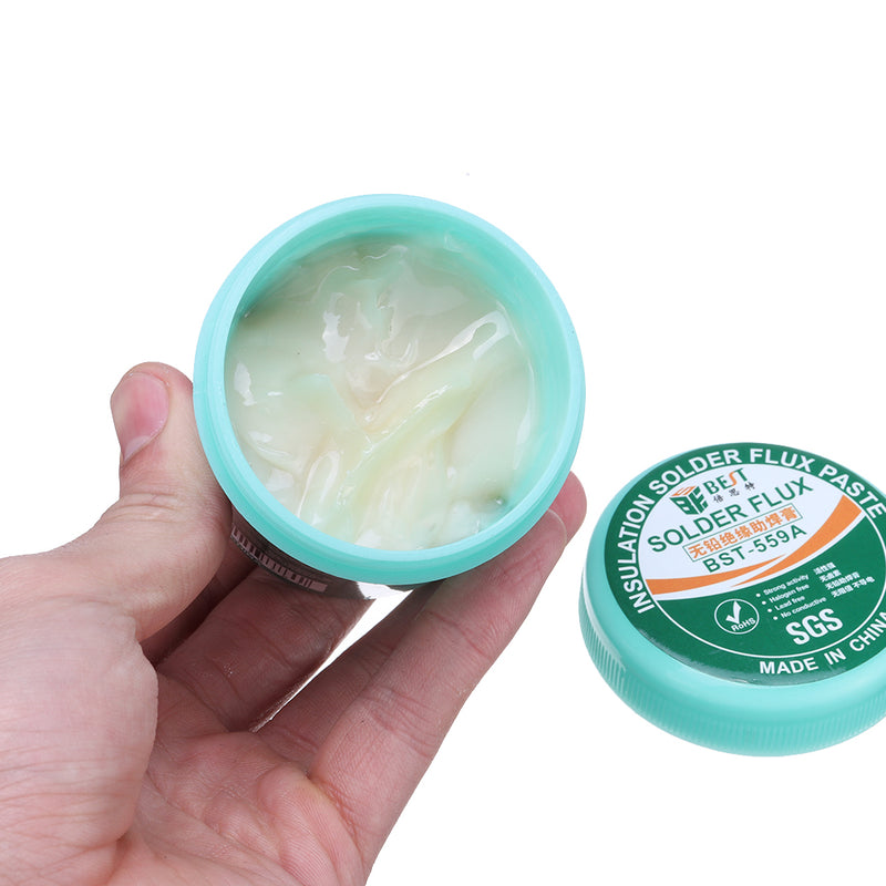 BEST BST-559A 100g Insulation Solder Paste Flux BGA PCB IC Parts Welding Soldering Gel Tool