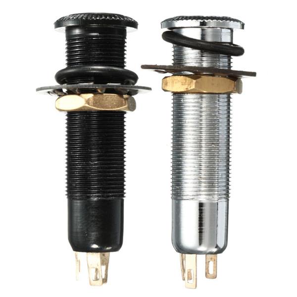 6.35mm 1/4" Bass Input And Output Guitar Jack Socket