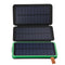 20000mAh Solar Panel Solar Charger 5W 5V/2A Foldable Solar Panel Charger Dual USB Mobile Portable Power Bank