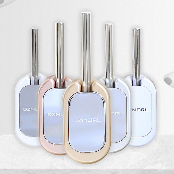 Removable Compact Home ABS Wall Mounted Brush Holder Scrubber Curved Cleaning Brush Stainless Steel