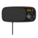 Bakeey QC 3.0 LED Display Fast Charging Car Charger bluetooth FM Transmitter Magnetic Phone Holder MP3 Music Player For iPhone XS 11Pro Huawei P30 Pro Mate 30 5G