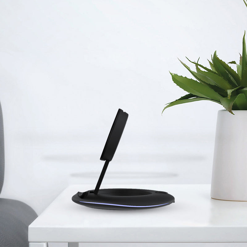 Boway Z1 10W 7.5W Intelligent Recognition Folding Self-Lined Flash Fast Charging Wireless Charger For iPhone 11 Pro XS Huawei P30