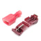Excellway TC01 60pcs T-Tap Male Female Insulated Wire Quick Splice Terminal Connectors Set