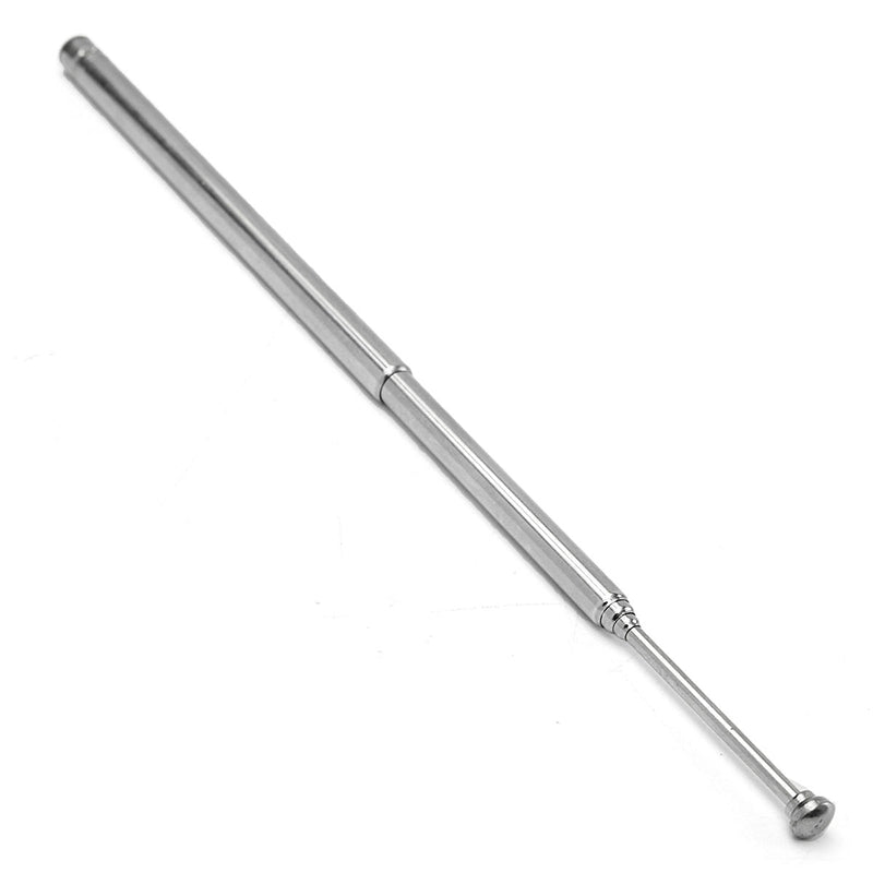 5pcs 30cm Length Telescopic Antenna Aerial FM Radio TV Replacement Tool 5 Sections