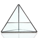 15cm Triangle Greenhouse Glass Terrarium DIY Micro Landscape Succulent Plants Flower Pot