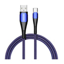 Joyroom S-M379 5.5A LED Fast Charging USB Type-C Data Cable for Samsung Huawei Xiaomi