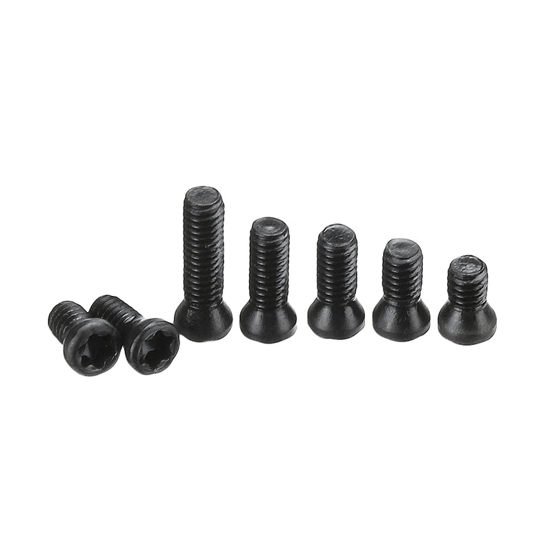 Suleve M2.5CT1 50Pcs M2.5 Insert Torx Screw Carbon Steel Replaces Carbide Inserts CNC Lathe Tool