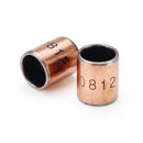 Machifit 10pcs 8x10x12mm Ball Bearing Bushing Copper Alloy Bearing Bushing