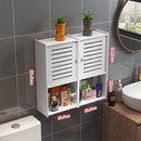 Bathroom Kitchen Storage Container Rack Wall Punch-free Toilet Washbasin Storage Cabinet