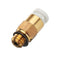 10pcs Creality 3D M6 Thread Nozzle Brass Pneumatic Connector Quick Joint For 3D Printer Remote