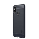 Mofi Carbon Fiber Shockproof Silicone Back Cover Protective Case for Xiaomi Mi Max 3