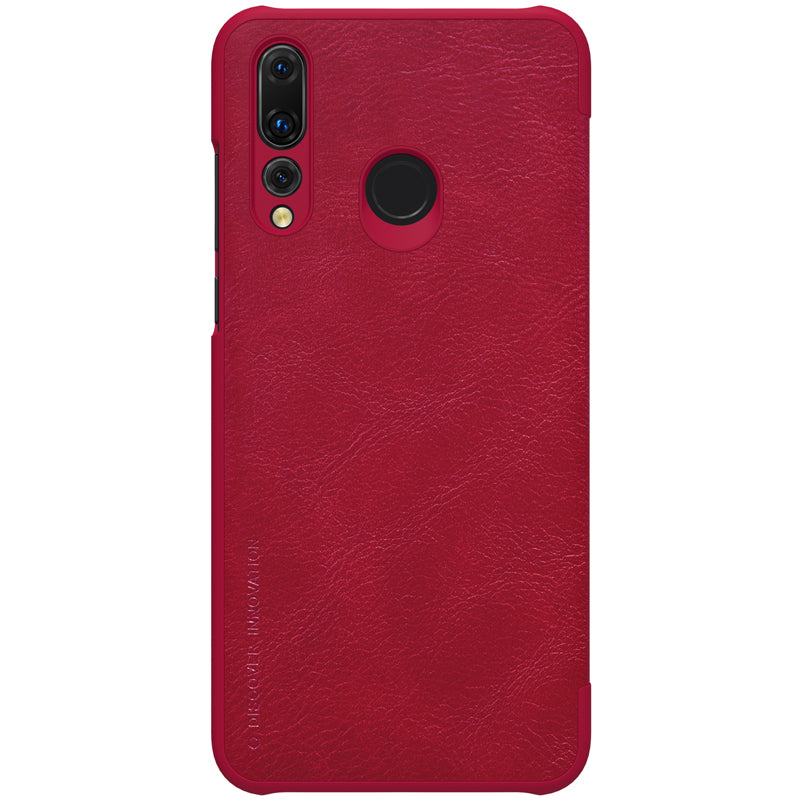 NILLKIN Flip PU Leather Credit Card Slot Holder Protective Case for Huawei P Smart+ 2019/ Huawei Enjoy 9S