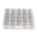 25Pcs Standard Sewing Machine Bobbins Rotary Spools Reels Part Home Accessories