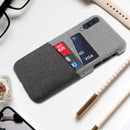 Bakeey Fabric Card Holder Shockproof Protective Case For Samsung Galaxy A50 2019