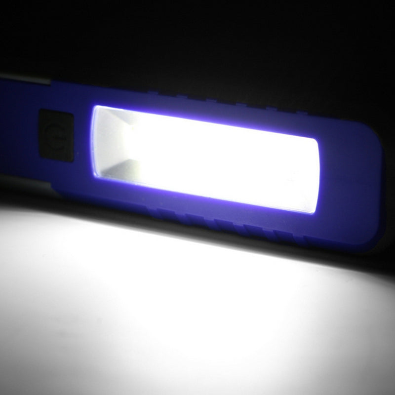 Portable Mini LED COB Inspection Work Light Battery Powered Magnet Camping Flashlight Torch Lamp