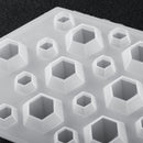 DIY Diamond Resin Casting Molds Silicone Jewelry Pendant Craft Making Mould