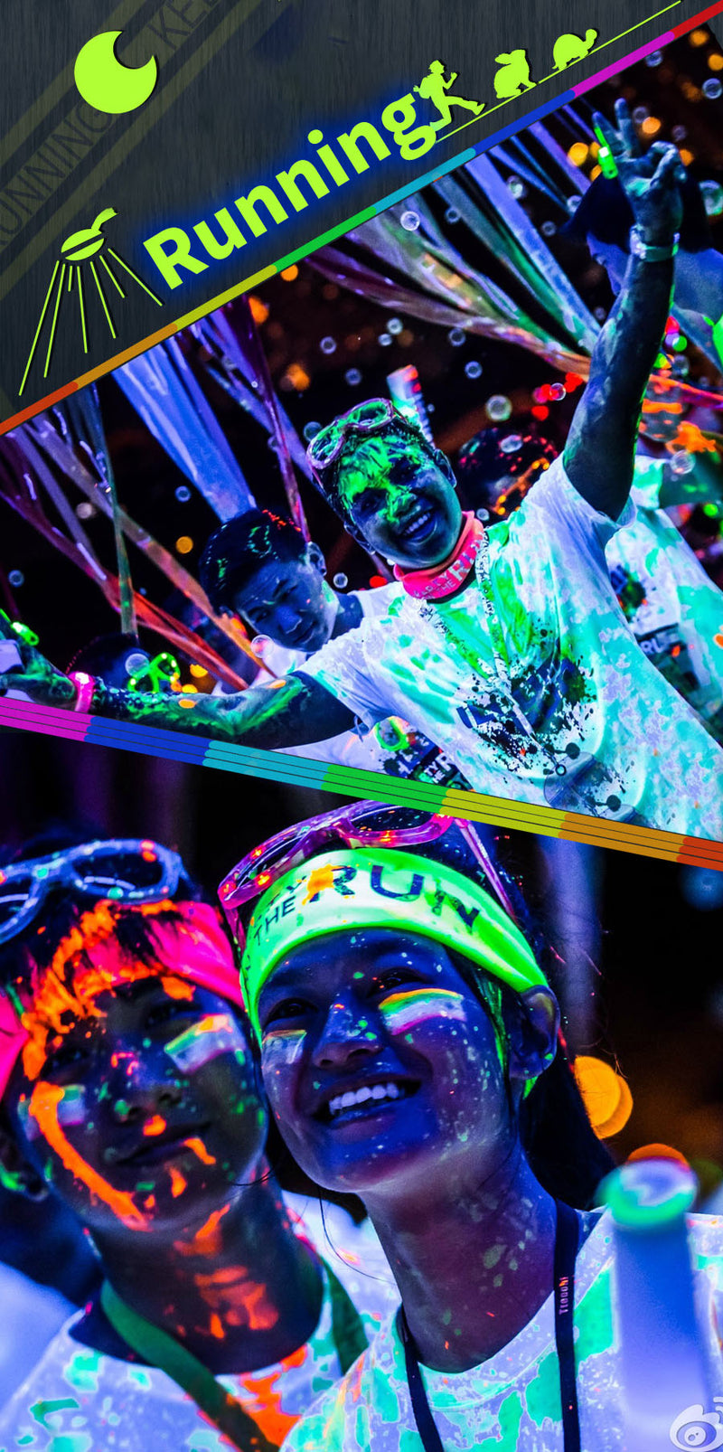DIY Graffiti Paint Luminous Tape Painted Waterborne Noctilucan Pigment Acrylic Glow in the Dark Par