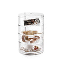 360 Degrees Rotating Cosmetic Makeup Organizer Storage Box Shelf Display Acrylic