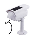 Solar Powered Simulation PIR Sensor Camera Detector CCTV Camera Dummy LED Light