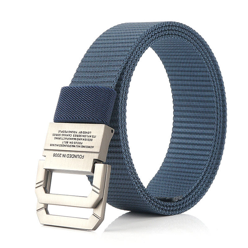 AWMN 120cm Nylon Belt Metal Buckle Quick Release Tactical Belts Hunting Camping