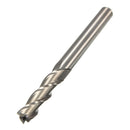 5pcs 6mm x 6mm 3 Flute HSS End Mill Cutter