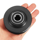 2Pcs Sliding Barn Door Wheel 70x34x15mm POM Lifting Pulley Accessories