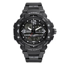 SMAEL 1379B Calendar LED Digital Watch Outdoor Dual Display Male Wristwatch