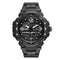SMAEL 1379B Calendar LED Digital Watch Outdoor Dual Display Male Wristwatch