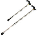 IPRee 2-Section Aluminum Folding Walking Climbing Sticks Adjustable Cane Ergonomical Handle 29-35Inch