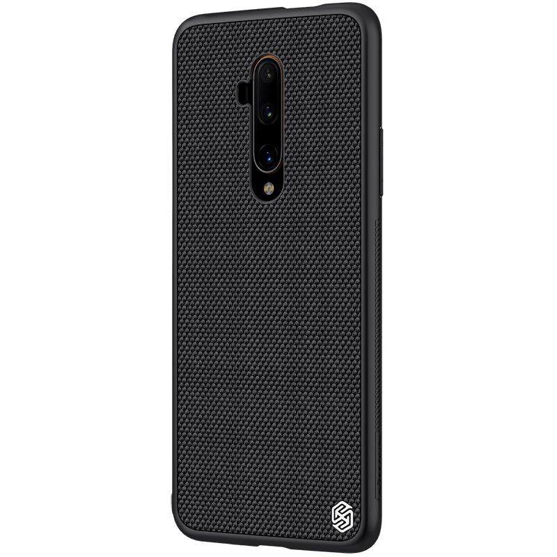 For OnePlus 7T Pro Case NILLKIN Anti-fingerprint Anti-slip Nylon Synthetic Fiber Textured Protective Case