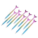 Mermaid Ball Pen Creative Stationery Korean Cute Ballpoint Pen Student Articles Gift Pen 10 Pcs