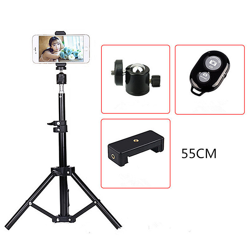 Bakeey Live Tripod Bracket Holder With bluetooth Remote Control Phone Clip for Sport Camera