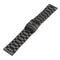Black Metal Stainless Steel Watch Wrist Band Strap for Garmin Fenix 3/HR