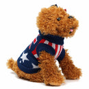Union Jack Pet Clothes Dog Cat Puppy Winter Warm Knit Sweaters Coats Costume Apparel Dog Sweater