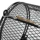 E27 200W Infrared Ceramic Heat Lamp Holder + Mesh Cage Protector Cover for Reptile Brooder