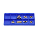 Machifit 7pcs Carbide Inserts for 12mm Shank Lathe Boring Bar Turning Tool Holder