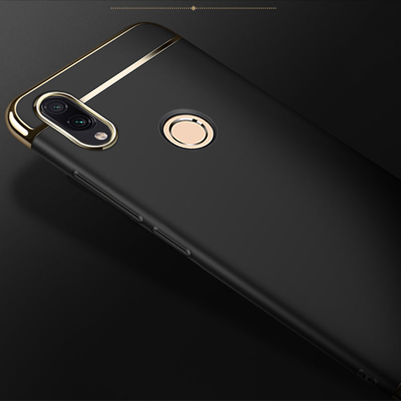 Bakeey Ultra-thin 3 in 1 Plating Frame Splicing PC Hard Protective Case For Xiaomi Mi Play