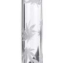 Transparent Luminous Water Glass Smoke Pipes Bottle Glassware Filter Tubes