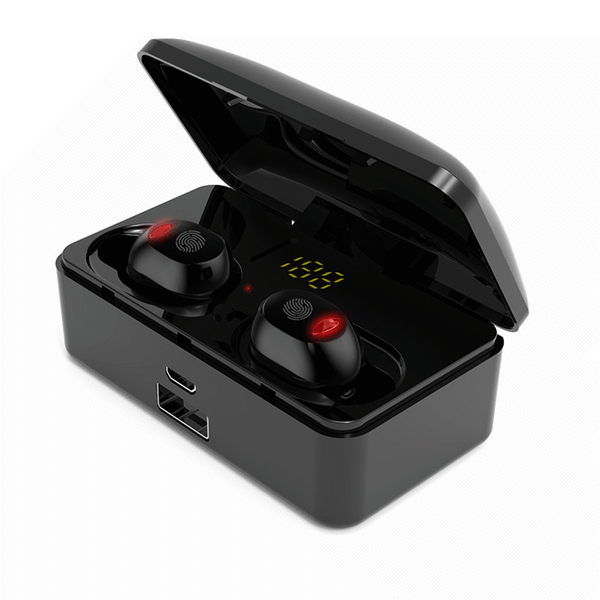 G10 Pro Smart Touch TWS bluetooth Earphone Digital Display Wireless Stereo Noise Cancelling Headphones with 2600mAh Power Bank