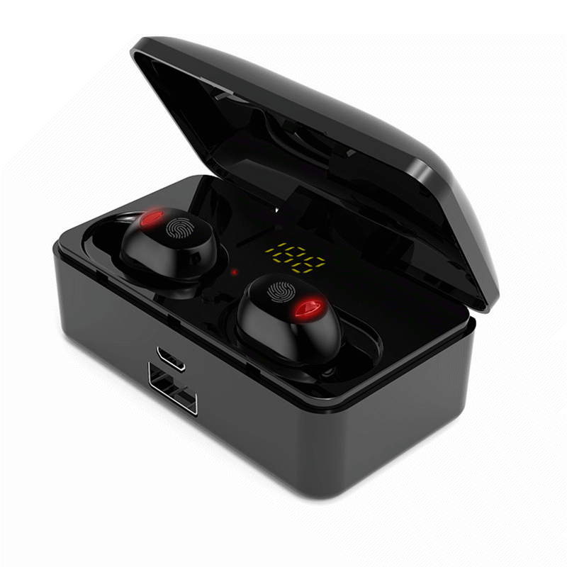 G10 Pro Smart Touch TWS bluetooth Earphone Digital Display Wireless Stereo Noise Cancelling Headphones with 2600mAh Power Bank